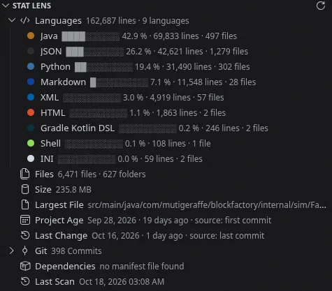 Stat Lens, screenshot 1